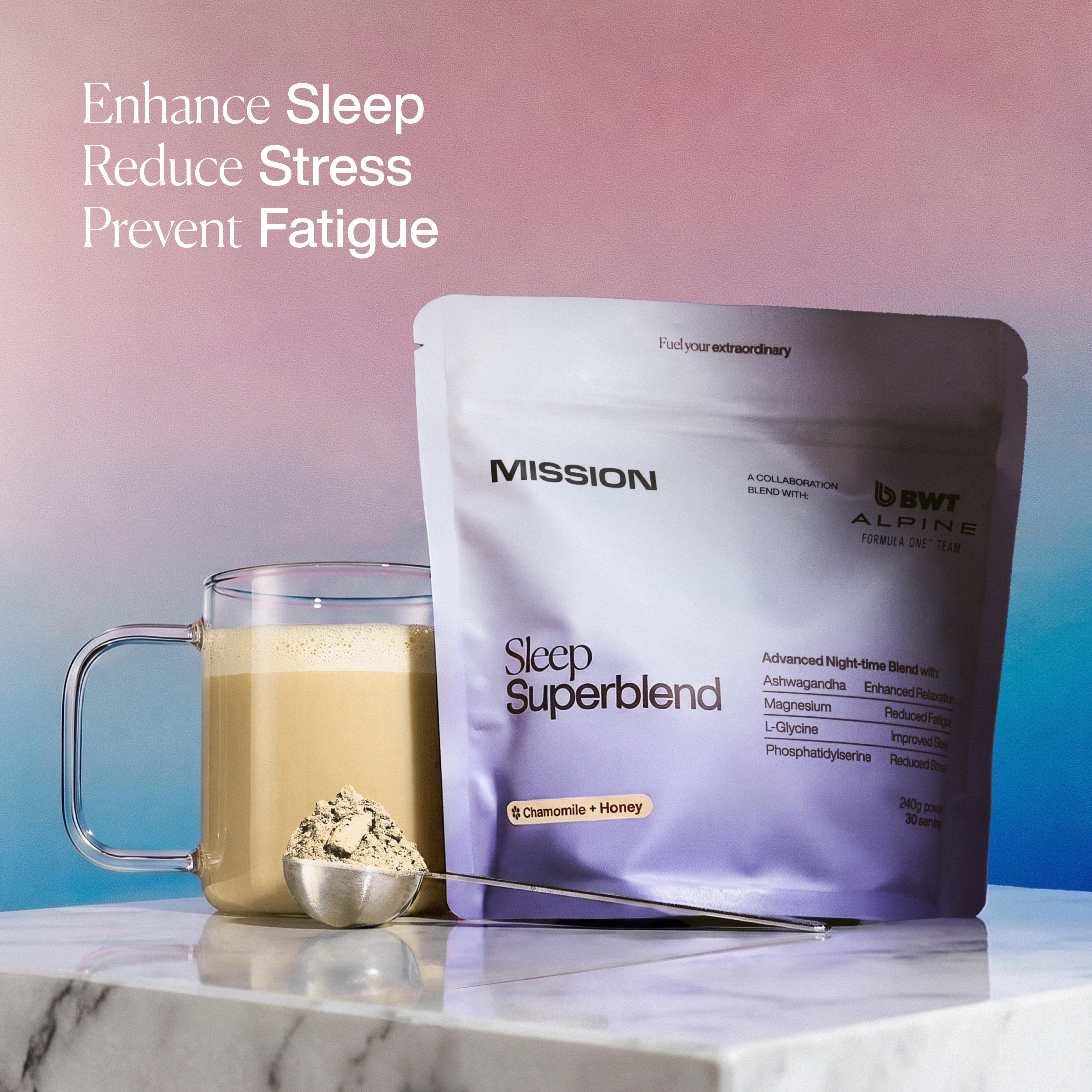 BWT Alpine F1 Sleep Superblend