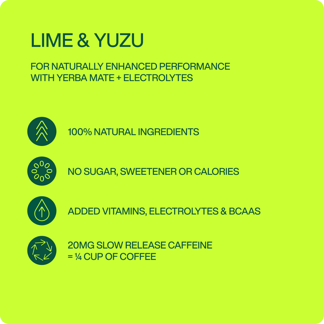 Natural Energy Can - Lime & Yuzu