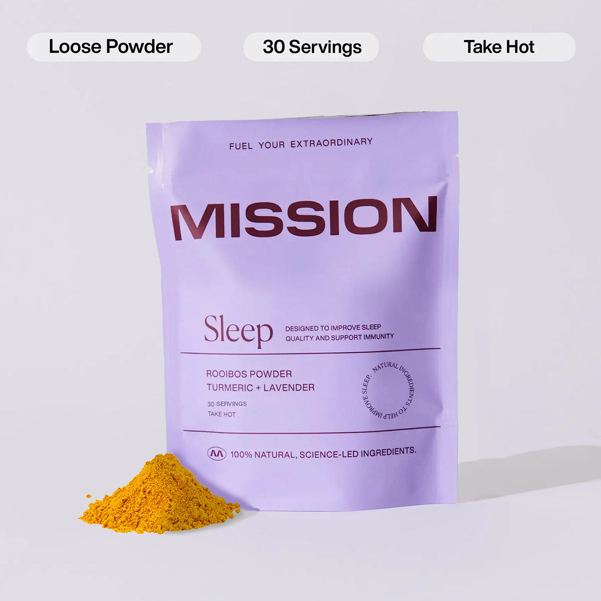 Welcome Powder Welcome to Mission | Natural Performance Drinks | Hot & Cold Brew Teas