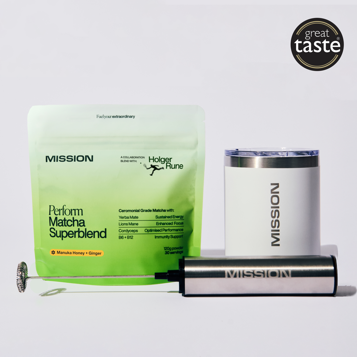 Holger Rune Matcha Superblend