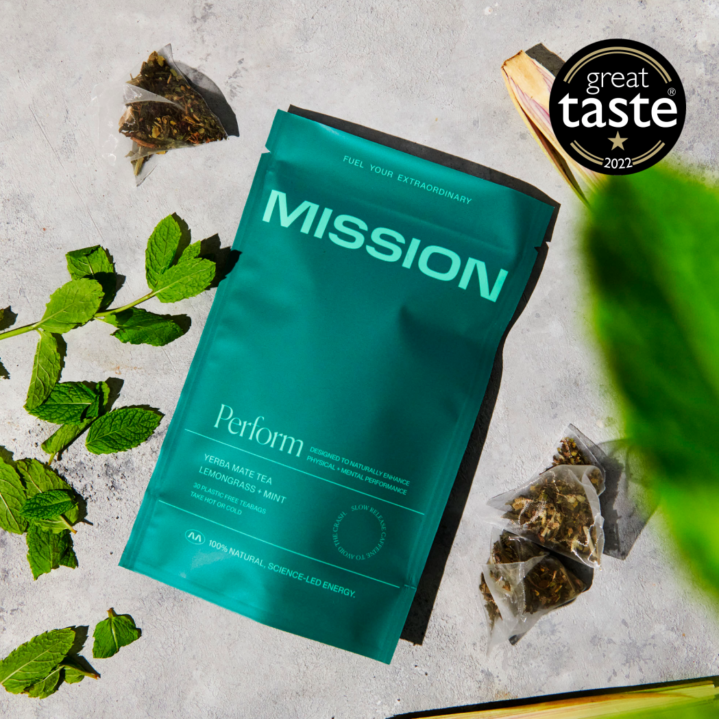 Perform Tea | Yerba Mate With Spearmint | Mission Drinks Perform Tea | Yerba Mate With Spearmint | Mission Drinks